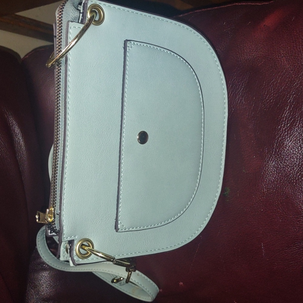 Teal purse